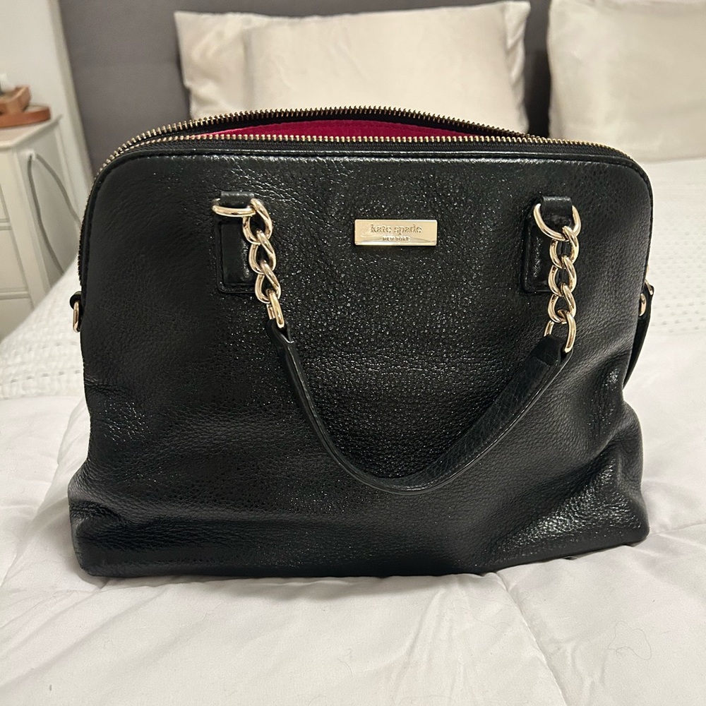 Kate Spade Black Leather Purse